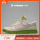 牛哄哄 Nike Dunk Low Remastered 白绿男子低帮板鞋 FJ4192-001