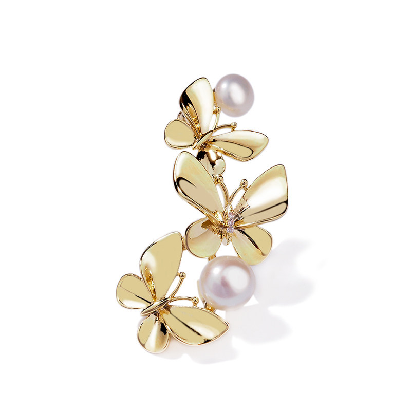 教师节礼物高档蝴蝶胸针女气质ins潮可爱日系个性别针装饰配饰