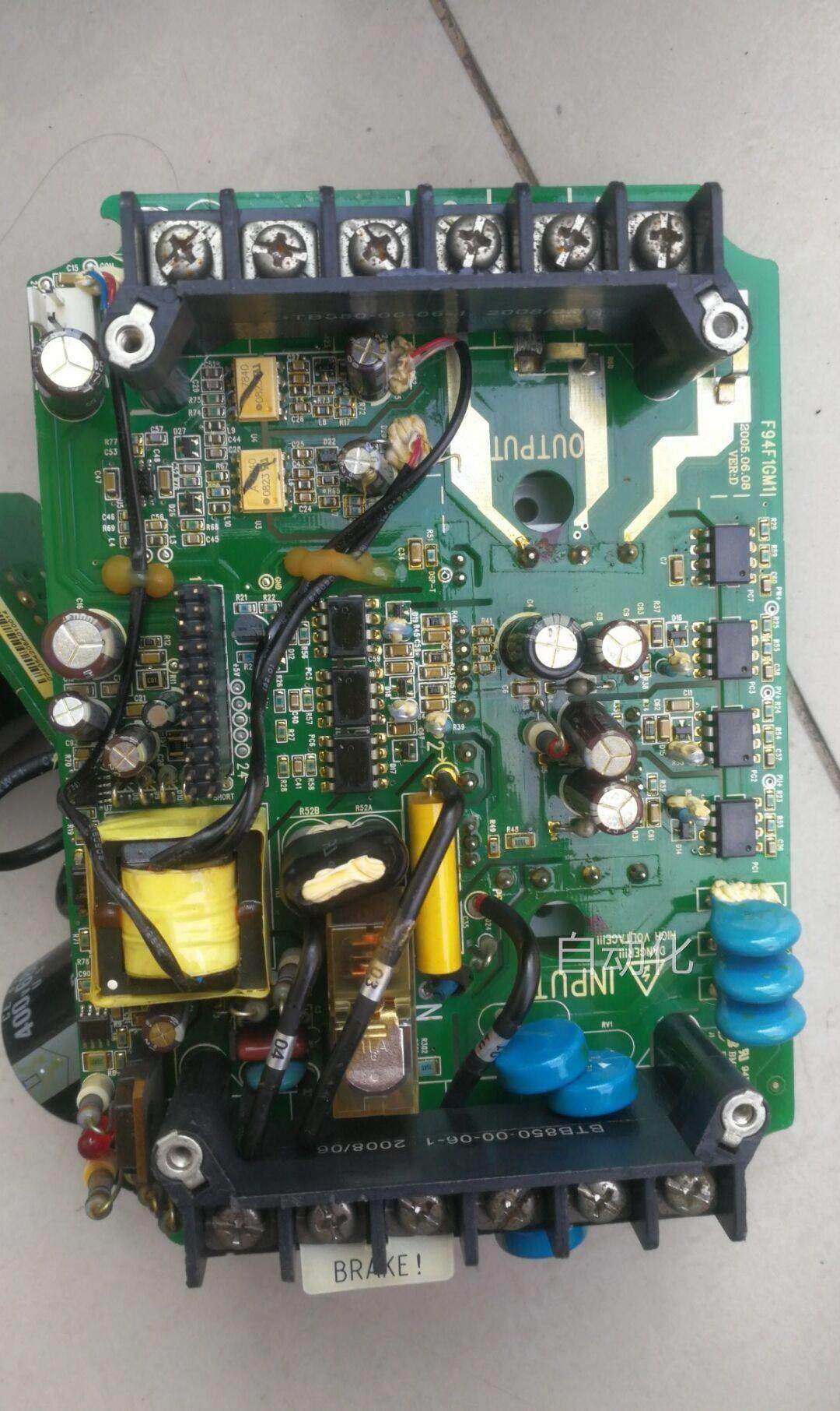 03爱默生ev1000f变频器动板电源板m.f941爱默生g1.2.2kw驱带模块