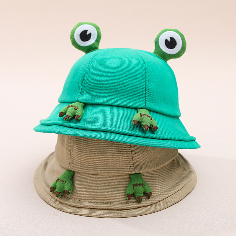 儿童青蛙帽子