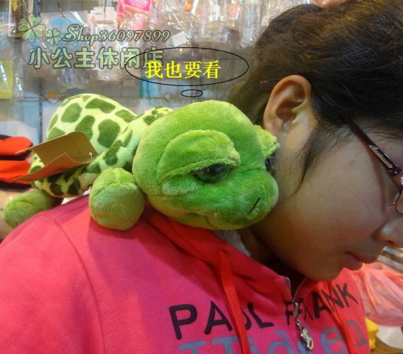 Thailand yes or no Megalopia Tortoise a doll Plush Doll Lover Christmas birthday Sea turtle Love Apartmentsin the Toy/Childs/Puzzle/Building block/Model , Plush Fabric Toys category - from Buy2taobao.com to provide professional Taobao agent buy service
