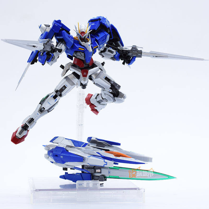 模玩地带出品 rg 18 1/144 高达00 00r 敢达 00 强化战机 升降机