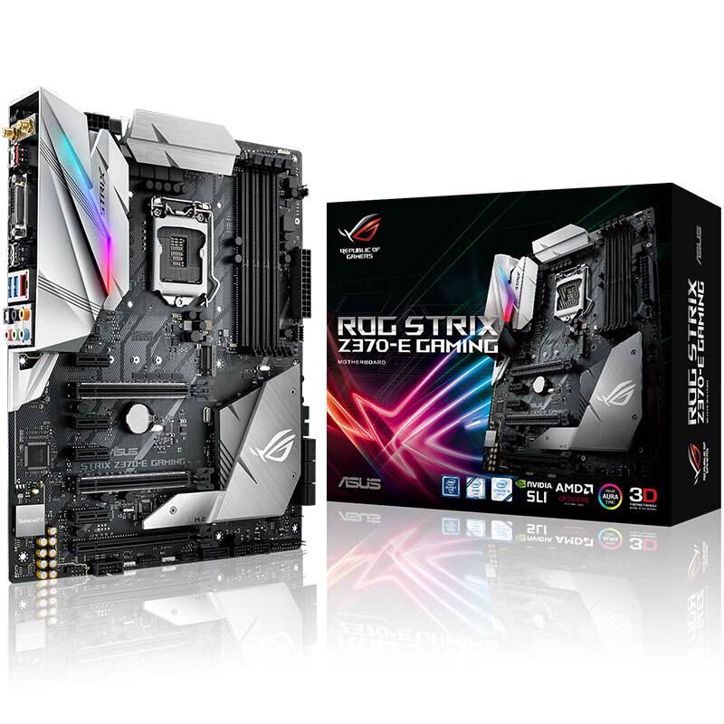 Asus/华硕STRIX Z370E GAMING ROG玩家国度猛禽电竞游戏主板在类目 电脑硬件/显示器/电脑周边, 主板中 - 来自Buy2taobao.com提供专业的淘宝代购服务