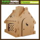 PAPER PANDA超大号幼儿园儿童游戏屋DIY玩具屋子纸板房子纸箱帐篷