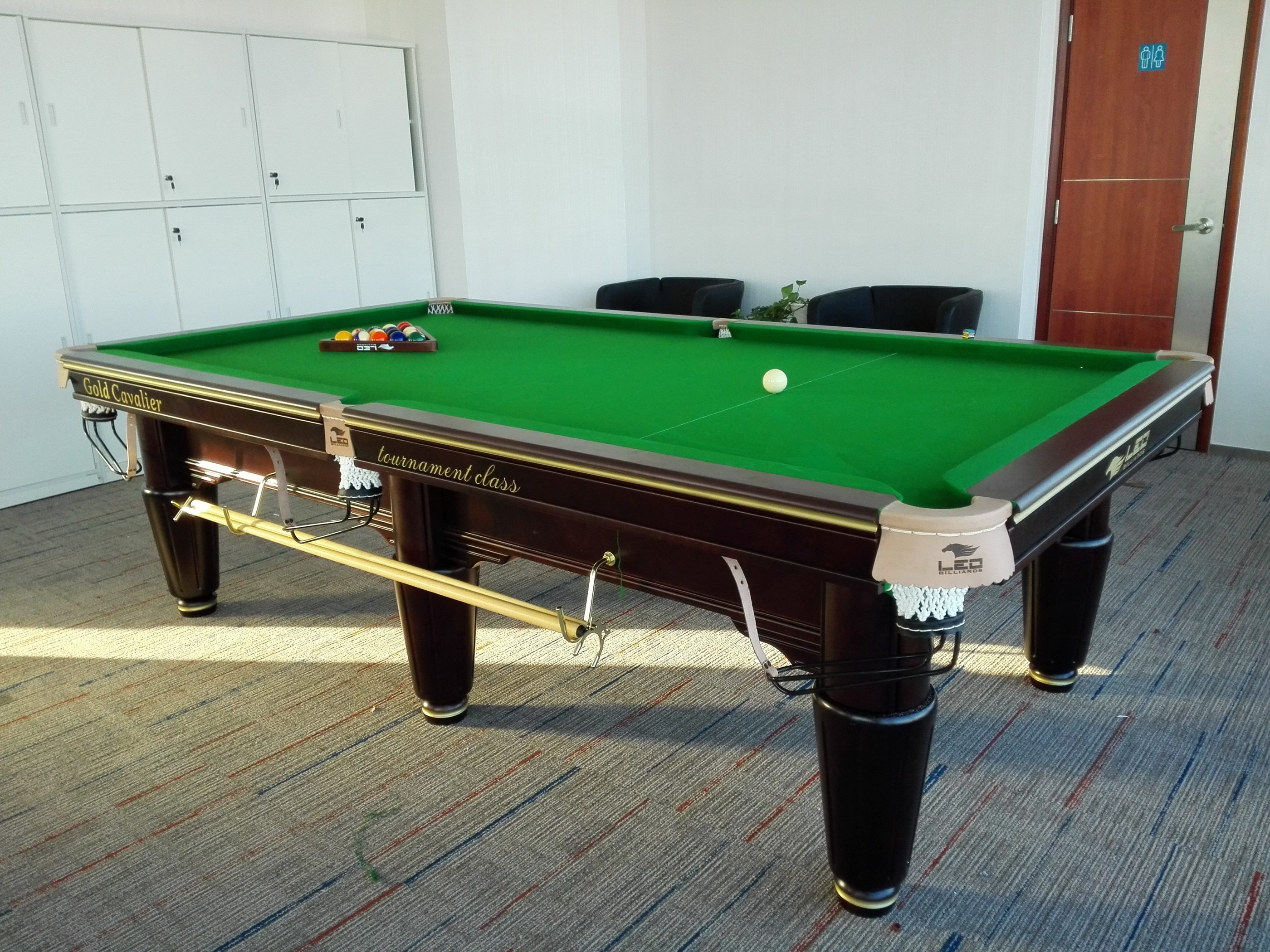 瑞豹台球用品的优惠券大全—成人家用标准型中式斯诺克台球桌钢库美式