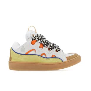 浪凡 带皮质 宽鞋 滑板鞋 lanvin 男士 休闲运动鞋 海外直发