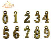 Yan LAN DIY jewelry materials accessories hand-beaded trinkets Arabic numbers lucky numbers