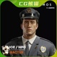 UE4虚幻5 Police Character / NPC 警察NPC角色人物模型
