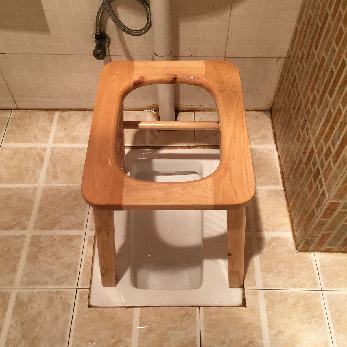 实木蹲便椅 老人坐便椅 孕妇坐便器 防滑马桶家用病人大便厕所凳