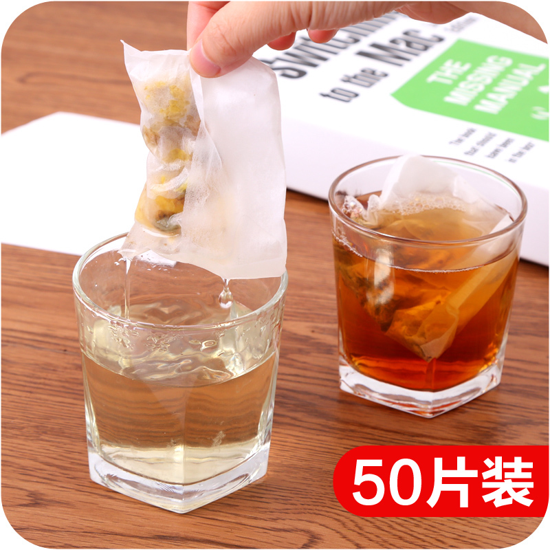 环保50片无纺布一次性茶包袋泡茶袋 厨房煲汤佐料包过滤袋空茶包在类目 餐饮具, 茶具, 其它中 - 来自Buy2taobao.com提供专业的淘宝代购服务
