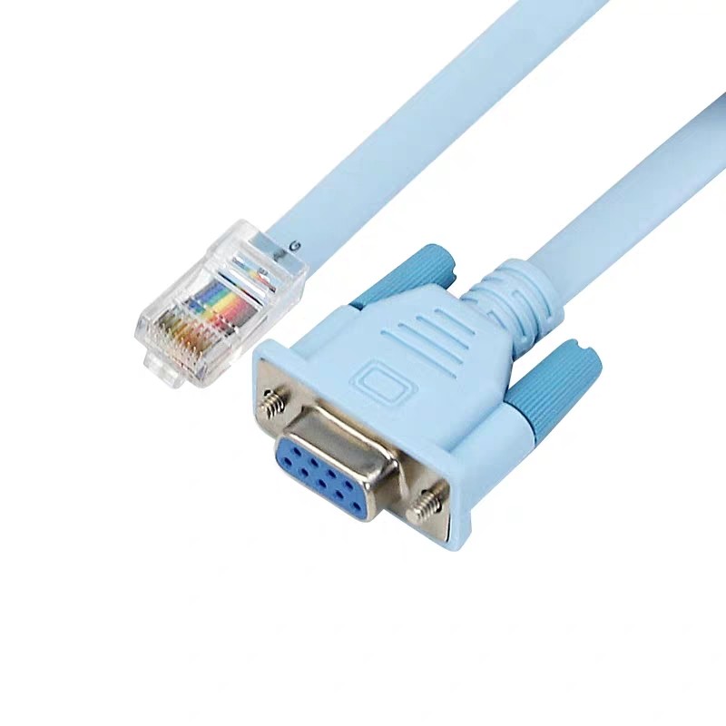 db9母转console调试线9母转rj45华为思科锐捷h3c路由器工业交换机