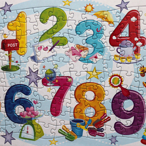 厂家直销儿童早教益智力拼图48片拼图玩具5款喜洋洋拼图带底板