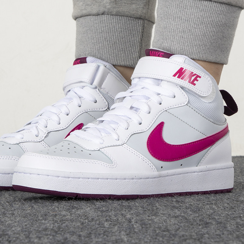 nike耐克官网女鞋2022春季新款白色休闲鞋简版aj1高帮板鞋运动鞋