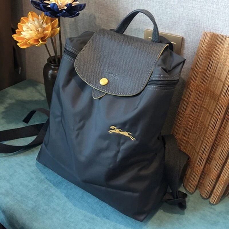 法国龙骧包饺子包包2021新款潮网红时尚书包背包龙骧双肩包女包夏