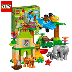 包邮乐高得宝系列10804丛林动物LEGO DUPLO大颗粒趣味积木玩具益