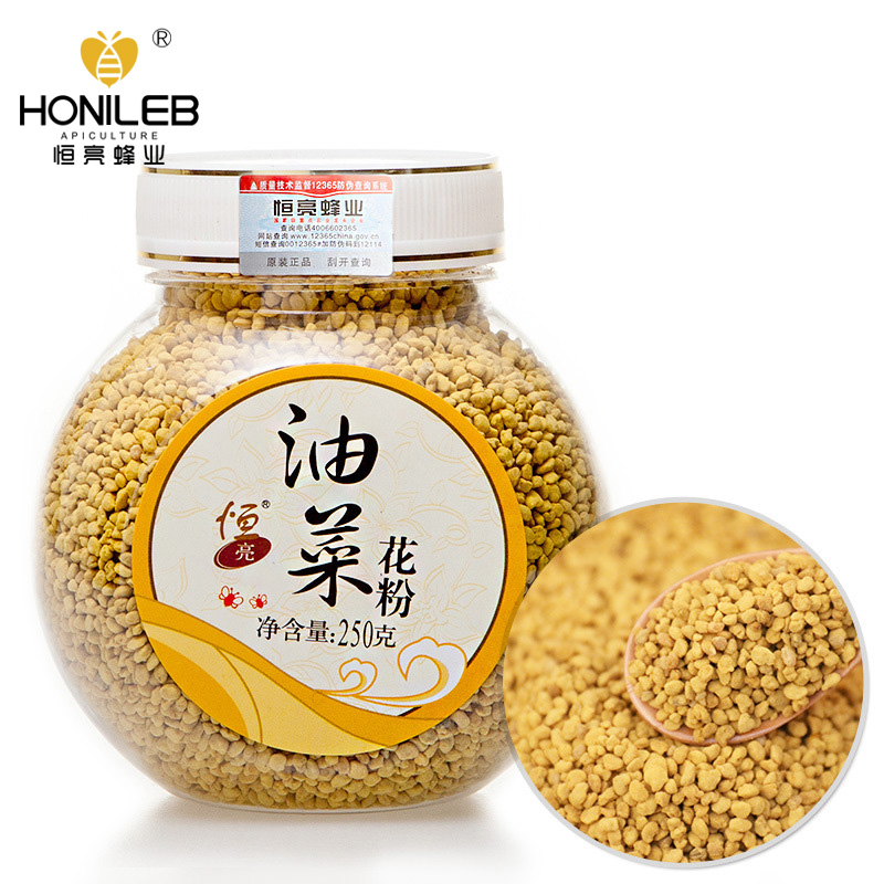 恒亮 油菜花粉250克 青海采集活性蜂花粉