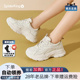 蜘蛛王女鞋官方旗舰店正品2025夏季新款老爹鞋软底运动外穿透气