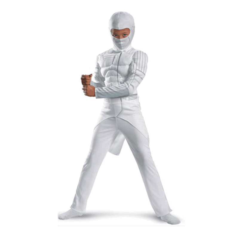 复仇着联盟服装特种部队眼镜蛇的崛起 白忍者服装 忍者衣服奥汐