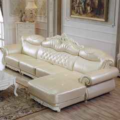 真皮沙发头层牛皮 小户型组合皮艺沙发简约进口现代客厅 皮沙发