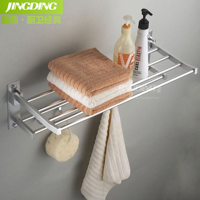 Space aluminum towel rack fold Towel rack Clothes hook Pendant Removable J1087in the Decoration main material , Toiletries , Bathroom Hardware/Pendant , Towel rack/Towel rack category - from Buy2taobao.com to provide professional Taobao agent buy service
