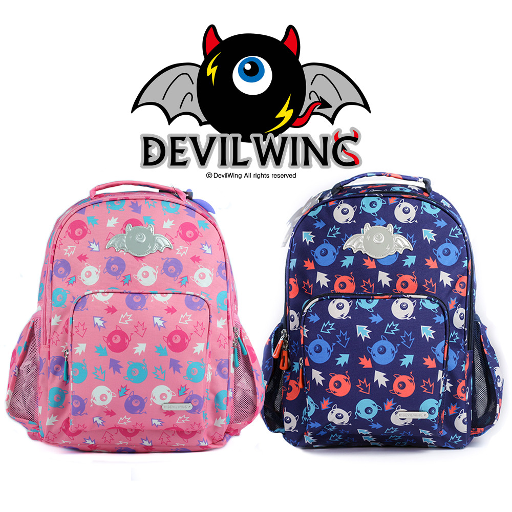 Devilwing小恶魔新款正品儿童小学生书包男女孩超轻双肩休闲背包