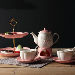 樱花浮雕茶具套装 唯美