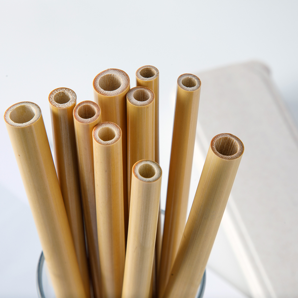 天然竹子吸管吸管套装奶茶酒吧儿童环保可降解饮管Bamboo Straws