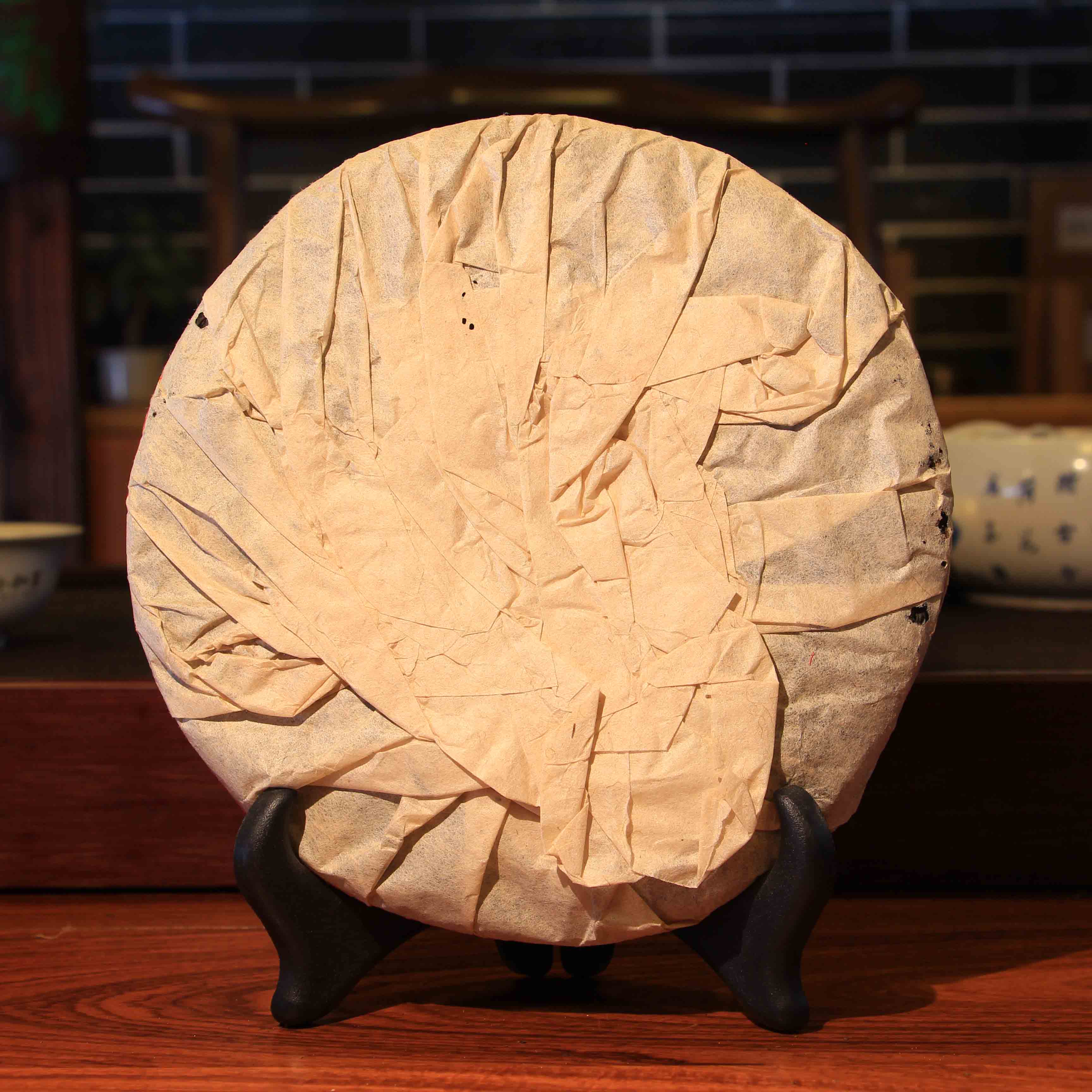 1片 中茶勐海茶厂 2002年 大白菜1号青饼