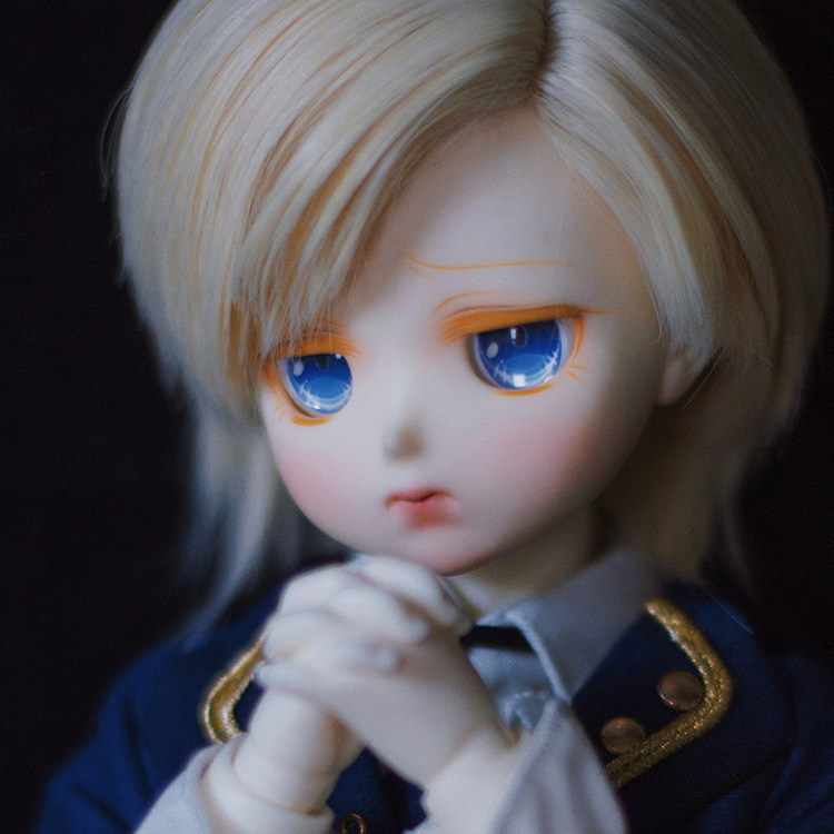 bjd-dk男1/4福柏phoebe(sd娃娃同类正版dika二次元卡通脸四分
