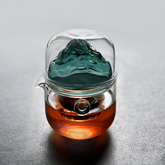 Journey To The East Wangshan Outdoor Travel Cup Set With Filter High Temperature Resistant Glass Express Cup Travel Tea Set Journey To The East Wangshan Outdoor Travel Cup Set With Filter High Temperature Resistant Glass Express Cup Travel Tea Set