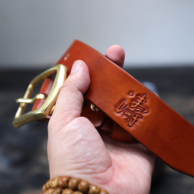 Mindodojo 手工皮带男真铜针扣牛皮青年头层牛皮裤带男腰带休闲|ruв категории Аксессуары, пояс/пояс/пояс - от Buy2taobao.com для оказания профессиональной услуги покупки агента Taobao
