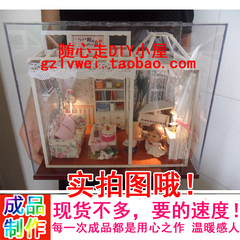 diy小屋成品 琴声悠扬 欧洲店铺仿真模型房子 钢琴屋生日送女朋友