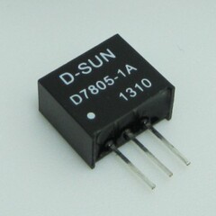 DC-DC电源模块 D7805-1A 5W 可代替K7805-1000 超LM2596 12V转5V