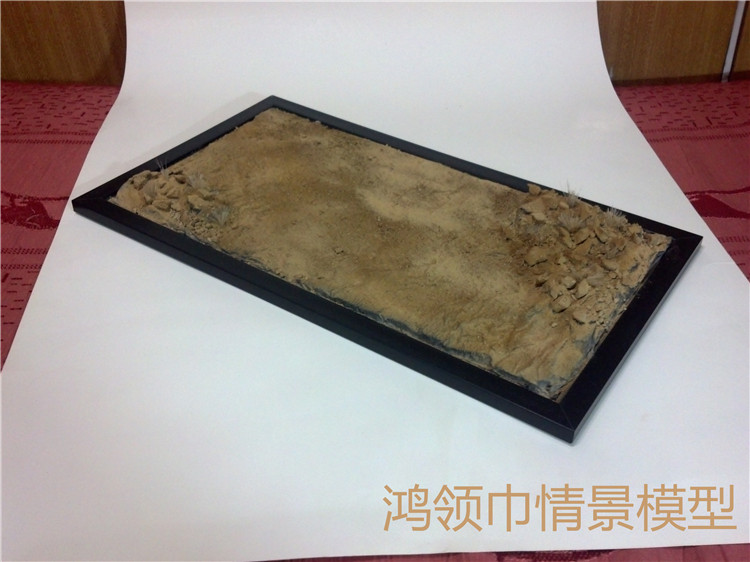 模型地台1比35二战现代场景代工情景135梅卡瓦沙漠戈壁