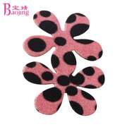 Baojing Leopard snow flocking bang stick magic post card post Korean headwear hair jewelry