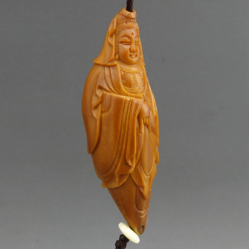 核雕名家孙香《观音》