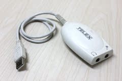 美国TELEX 301167-000 专业USB声卡电脑外置声卡