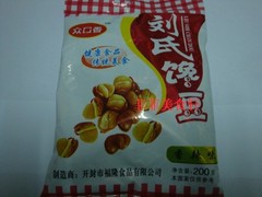健康食品 传统美食 刘氏馋豆系列 新品上市 香辣口味