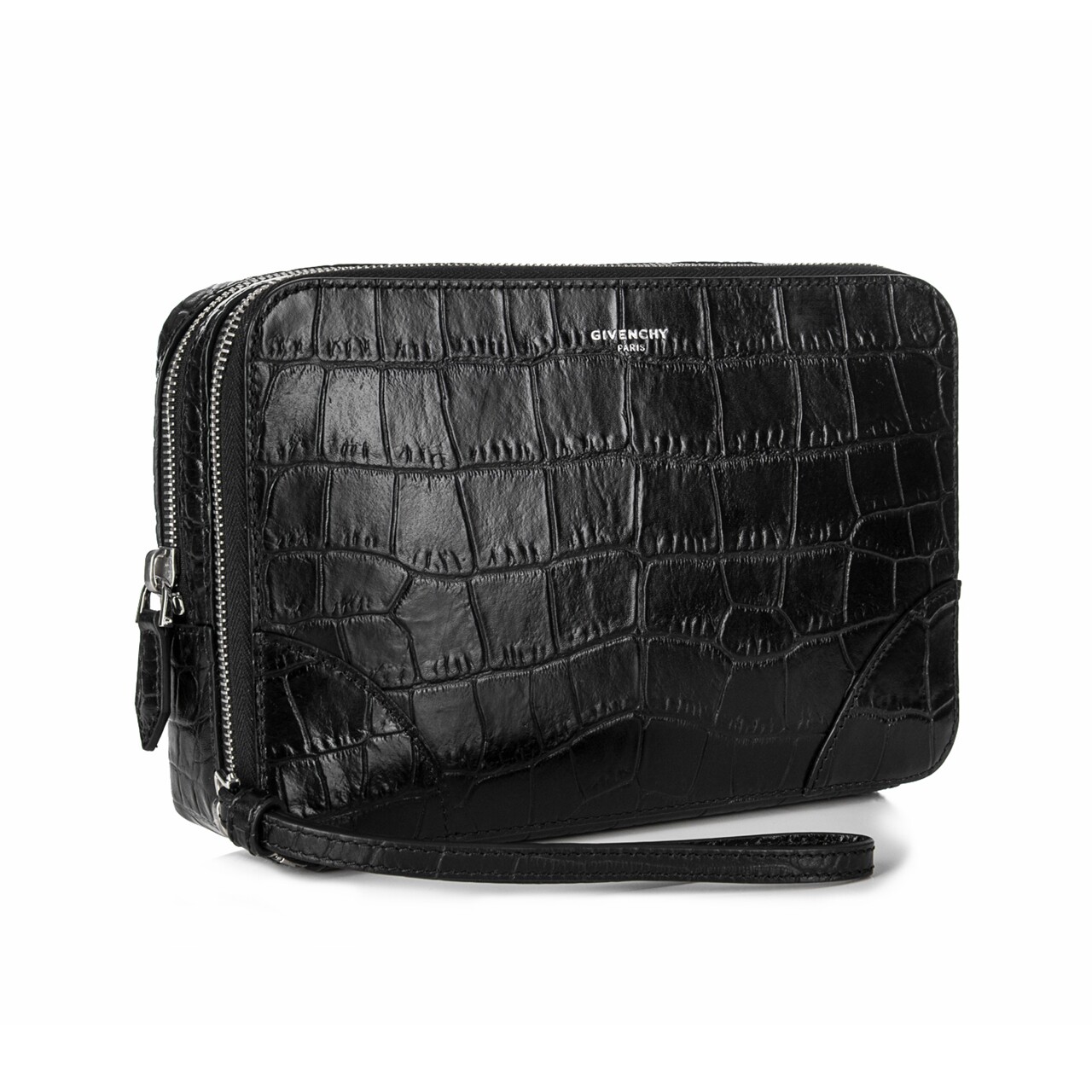 [9.9新]纪梵希givenchy男士鳄鱼压纹手包