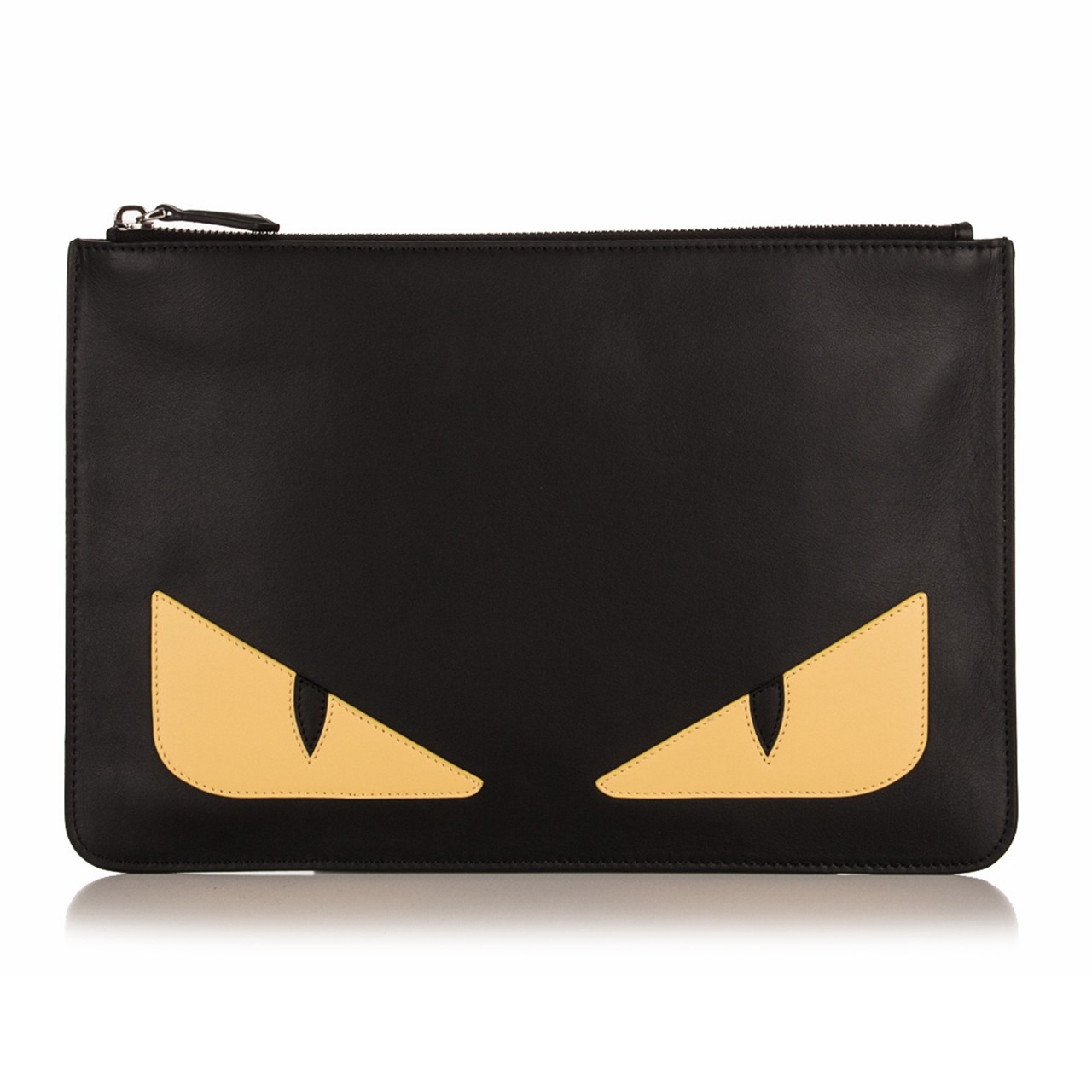 [9.9新][未使用]芬迪fendi男士小怪兽手包*