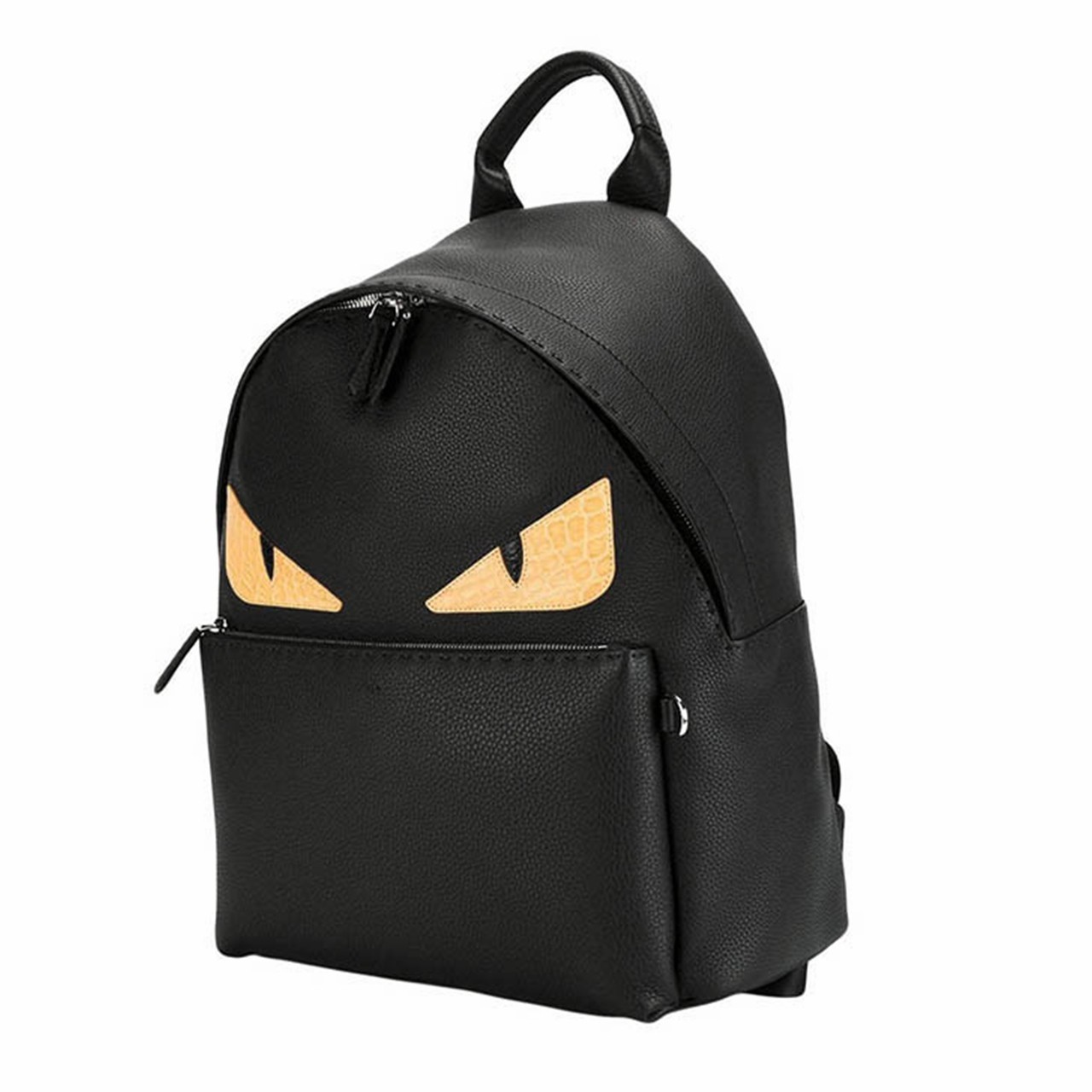 [即拍即得][9.9新]未使用芬迪fendi男士小怪兽双肩包*