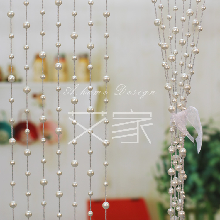 Refinement a living room bead curtains Imitation pearls crystal Hanging curtain Partition curtain Ai home customized Japan and South Korea Hanging curtain finished product door curtainin the Home Fabric , Curtains and curtain accessories , Curtain/Curtain category - from Buy2taobao.com to provide professional Taobao agent buy service