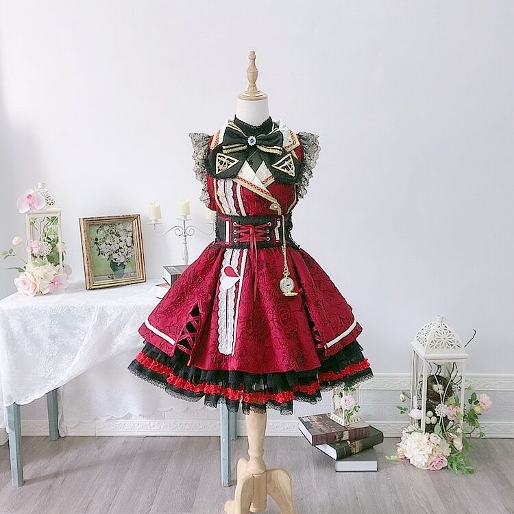 小知家cos褶皱地狱宝钟玛琳cosplay虚拟偶像船长vtuber服装定做