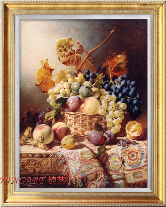 手绘油画欧式餐厅水果静物电表箱挂画玄关壁画油画