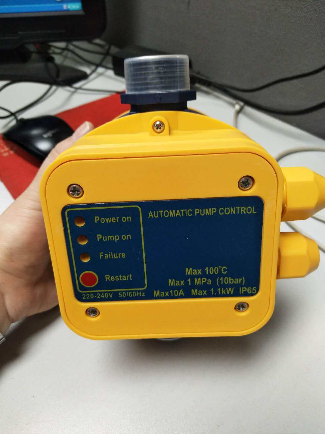 水泵水流压力开关增压热水专用电子水流压力开关自动控制器