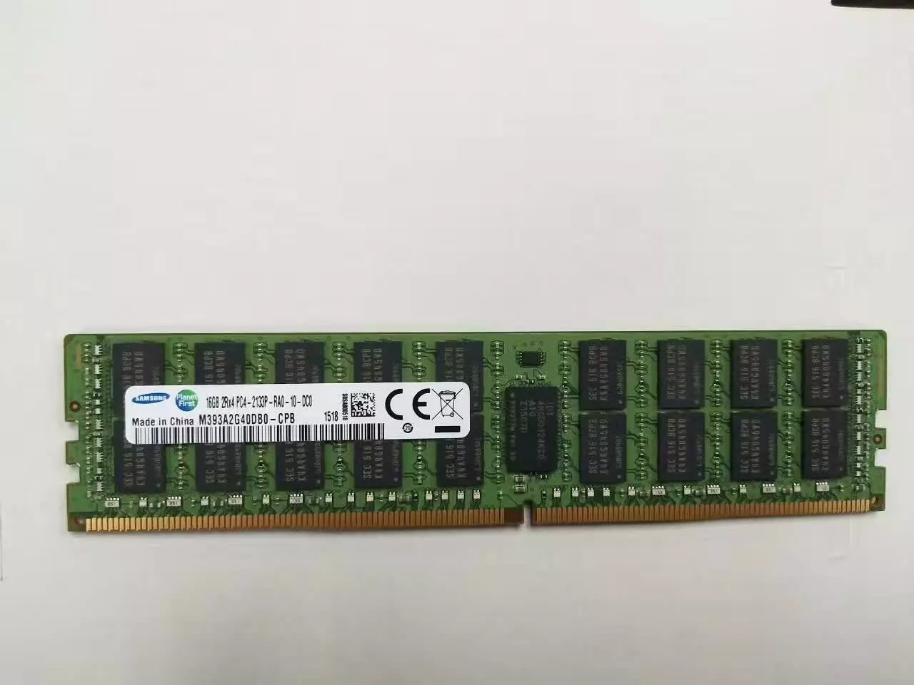 三星原厂 16G DDR4 17000 ECC REG 服务器内存条 16GB PC4-2133P在类目 电脑硬件/显示器/电脑周边, 内存中 - 来自Buy2taobao.com提供专业的淘宝代购服务