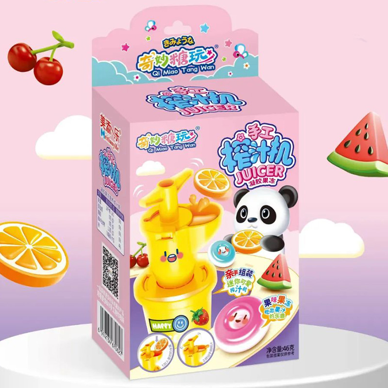 美添乐网红刨冰机搅拌机DIY儿童手工diy益智拼装玩具食玩糖玩食品