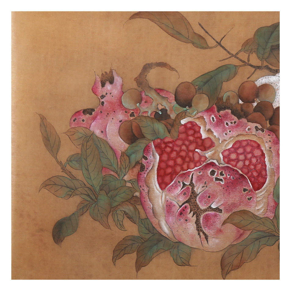 【双十二】山西师大 王素梅《果实累累》山西美协会员 带合影