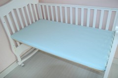 AUSTTBABY婴儿床笠全棉 纯棉针织床罩 婴儿床单 婴儿床上用品特价