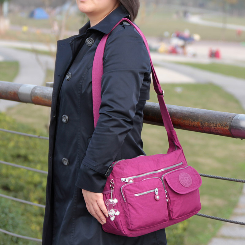light nylon cloth lady The single shoulder bag leisure time Korean Edition Female bag Nylon Inclined shoulder bag Multiple pockets Mother bagin the Leather/Lady bags/Men's bag, Ms. bags category - from Buy2taobao.com to provide professional Taobao agent buy service